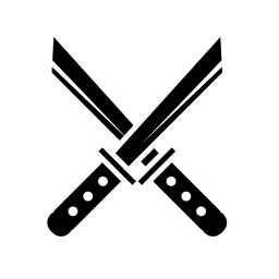 剣の十字、日本武器無料のアイコン