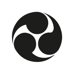 3つの円の回転の無料のアイコンを持つ日本の円形のシンボル