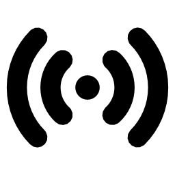 Wifi信号の無料アイコン