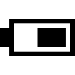 電荷インタフェースシンボル無料アイコンのバッテリレベル