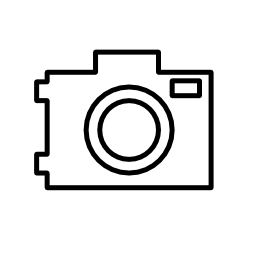 カメラの写真の古い無料アイコン