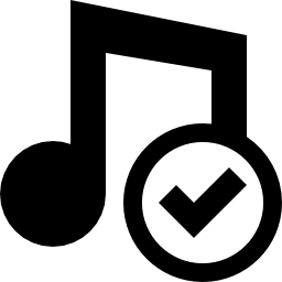 音楽は、ボタン無料アイコンを受け入れる