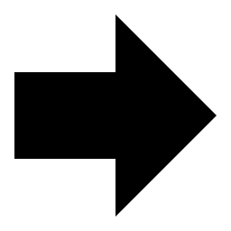 無料のアイコンを正しい方向を指す矢印完全な形状