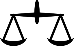 バランス天秤座と正義のシンボル無料アイコン