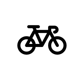 道路自転車無料アイコン
