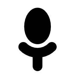 卵のサポート,ブラック図形無料アイコン