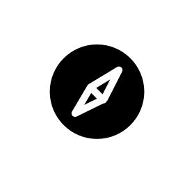 サファリコンパスロゴ、IOS7インタフェースシンボル無料アイコン