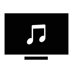 音楽画面で、IOS7インタフェースシンボル無料アイコン