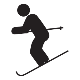 スキー、IOS7インタフェースシンボル無料アイコン