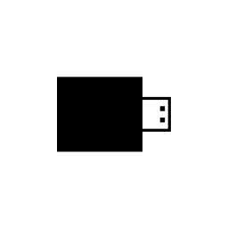 USBフラッシュドライブ無料アイコン