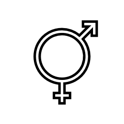 性別シンボル無料アイコン