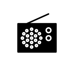 ラジオ、IOS7インタフェースシンボル無料アイコン