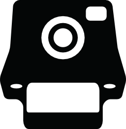 古典的なポラロイドカメラ無料アイコン