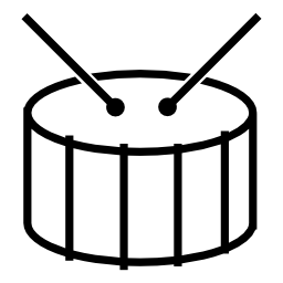 ドラム、IOS7インタフェースシンボル無料アイコン