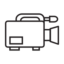 ビデオカメラ、IOS7シンボル無料アイコン