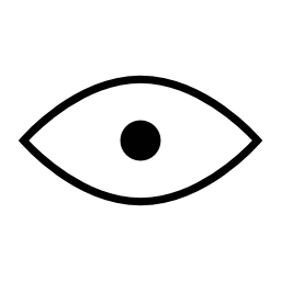 目の形の無料アイコン