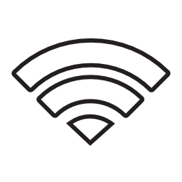 Wifi、IOS7シンボル無料アイコン