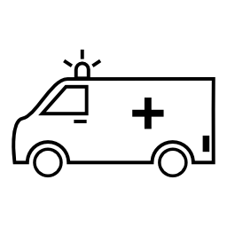 救急車は、IOS7インタフェースシンボル無料アイコン
