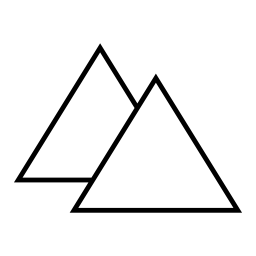 ピラミッド、IOS7インタフェースシンボル無料アイコン