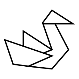 紙の鳥、IOS7インタフェースシンボル無料アイコン