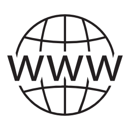 無料アイコンのグリッドをワイドウェブの世界