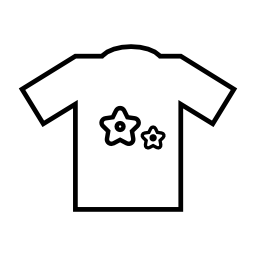 花、IOS7インタフェースシンボル無料アイコンtシャツホワイト