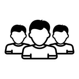 ユーザーの無料アイコンの男性グループ