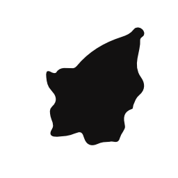 サンマリノの国地図黒い図形無料アイコン