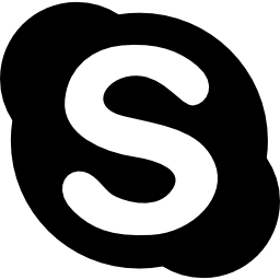 Skypeアプリケーションロゴ無料アイコン