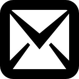 メールの封筒の輪郭の無料アイコン