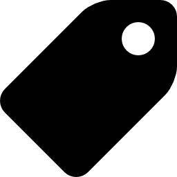 タグ黒の形無料アイコン 商業 Ec 無料アイコンを集めたアイコン専門のフリーアイコンボックス