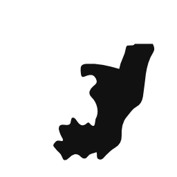 コンゴブラックカントリー地図図形無料アイコン
