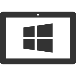 Windows8タブレット無料アイコン