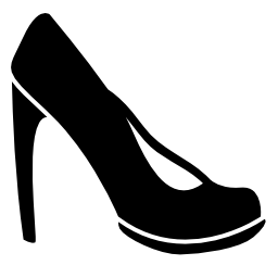 女性の小剣靴無料アイコン