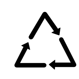 ライフサイクルの三角形の無料アイコン