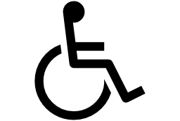 車椅子の無料アイコン