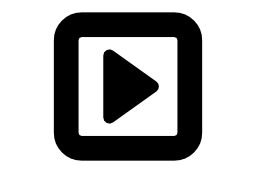 再生ビデオのボタン無料アイコン