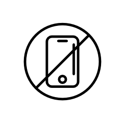 無料のアイコンを許可されていない携帯電話