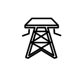 電気構造無料アイコンの金属タワー