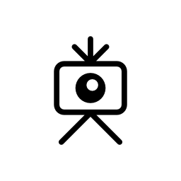 正面の無料のアイコンを持つビデオカメラレンズ マルチメディア 無料アイコンを集めたアイコン専門のフリーアイコンボックス