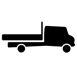 無料アイコンの貨物の配達用トラック
