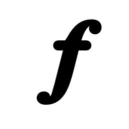手紙f無料アイコンの音楽記号