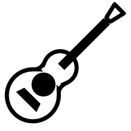 無料アイコンの古典的なタイプのギター