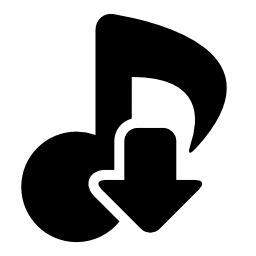無料のアイコンを指し示す矢印の付いた音楽ノートの音楽をテーマとシンボルをダウンロードします。