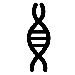 染色体文字列の無料アイコン