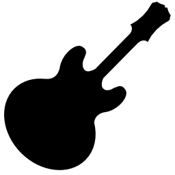古典的なアコースティックギターの無料アイコン