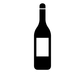 イタリアのワインボトル無料アイコン