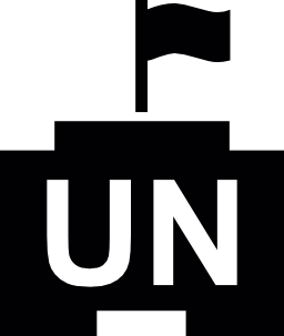国連建物無料アイコン