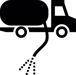 ガス容器トラック無料アイコン