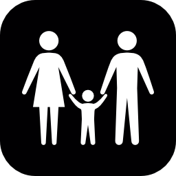 アメリカ合衆国の家族シンボル無料アイコン